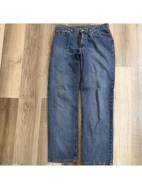 Vintage RL Ralph Lauren blue denim jeans, Size 32" #denim